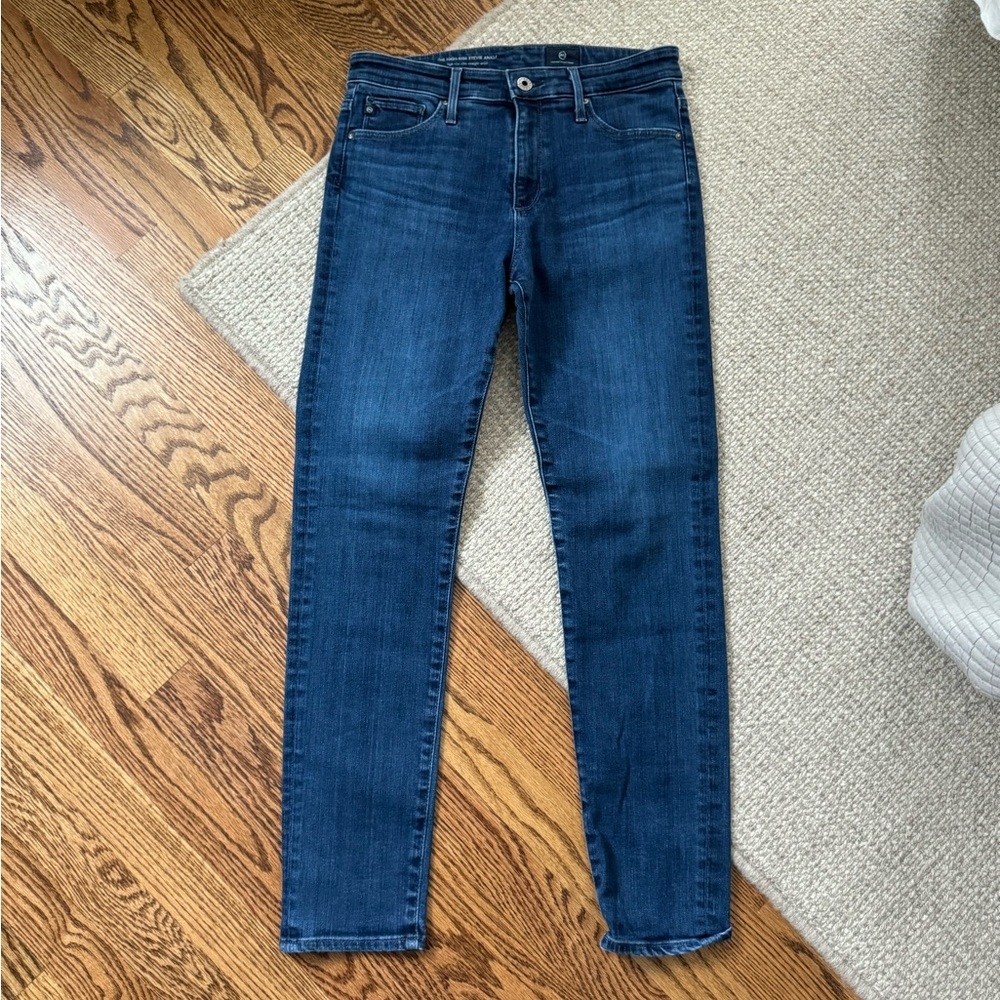AG High Rise Stevie Ankle Jeans Sz. 27